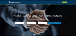 Desktop Screenshot of entrepreneur.fr